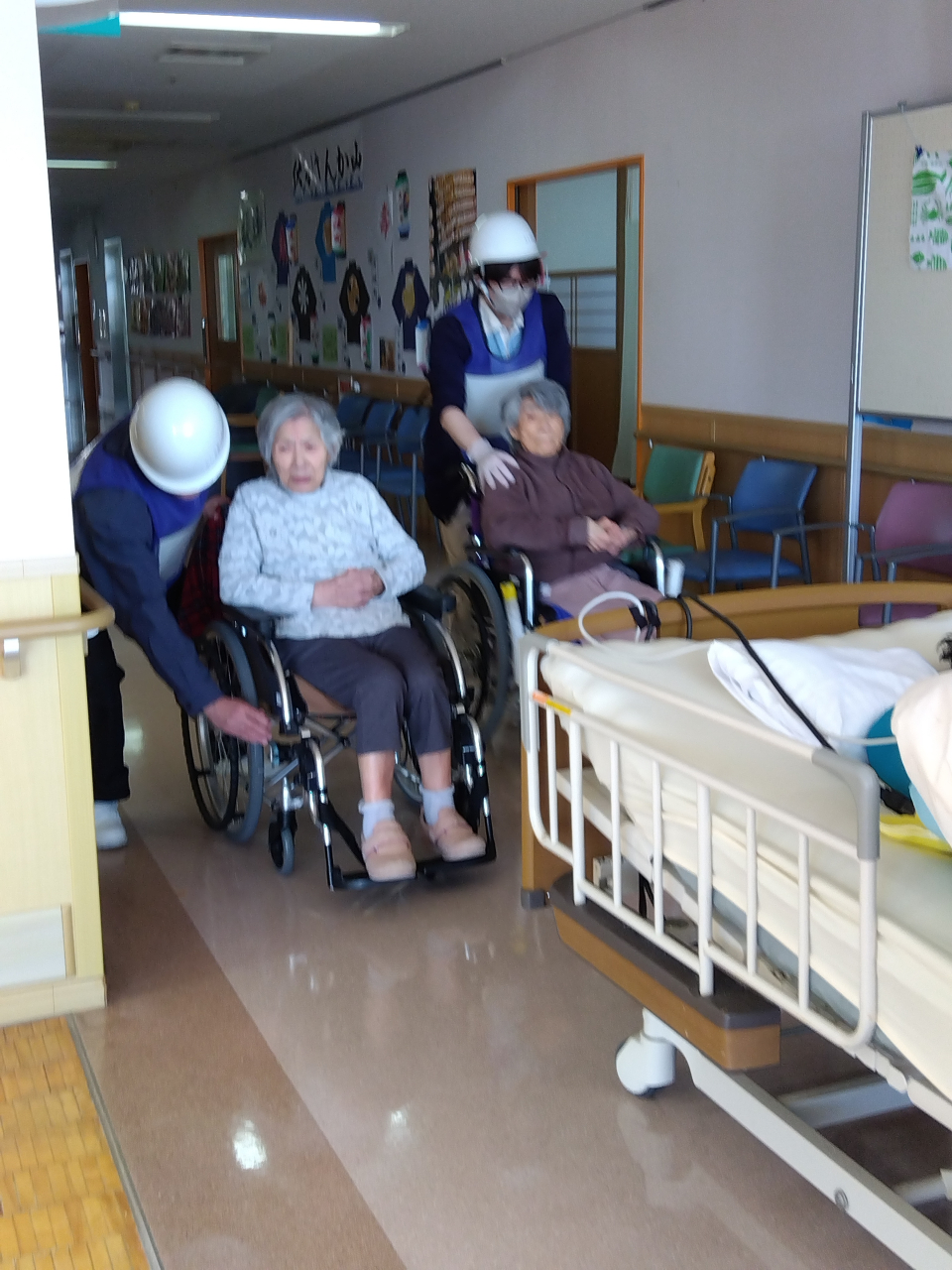 避難訓練～ホーム編～